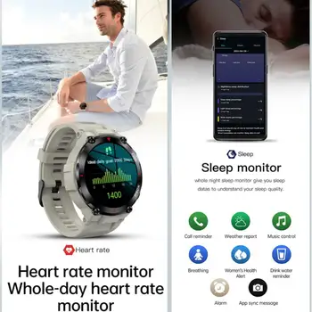 1/2PCS 2023 GPS Смарт-часы Спортивный фитнес-браслет Напоминание о звонке Сердечный ритм IP68 Водонепроницаемые умные часы для мужчин Android IOS 1/2PCS 2023 GPS Смарт-часы Спортивный фитнес-браслет Напоминание о звонке Сердечный ритм IP68 Водонепроницаемые умные часы для мужчин Android IOS 2