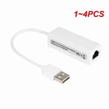 1 ~ 4 шт. Ethernet адаптер USB 3.0 Сетевая карта на USB RJ45 LAN для ПК Windows 10 Mi Box 3 / S Nintention Switch Ethernet USB