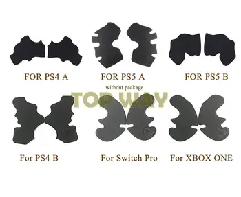 1 комплект противоскользящей силиконовой наклейки для контроллера Switch Pro / XBOX ONE Нескользящая защитная чехол для Sony PlayStation PS5 PS4