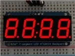 1 шт. 878 Инструменты для разработки светодиодного освещения 7-сегментный дисплей красный с рюкзаком I2C