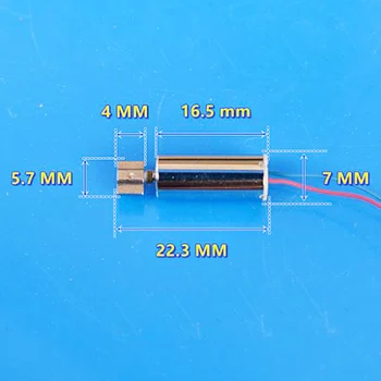 1 шт. Micro 716 Вибрационный мотор без сердечника NdFeB Магнитный мини-вибратор для массажера Электрическая зубная щетка Косметический инструмент