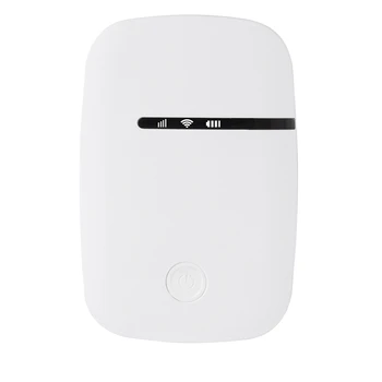 1 шт. Wi-Fi модем Автомобильный мобильный Wi-Fi Беспроводная точка доступа Мобильная Mifi 150 Мбит/с Поддержка 8 пользователей со слотом для SIM-карты