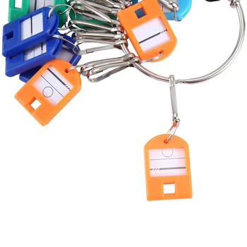 1 шт. Портативный органайзер для ключей, как показано на рисунке Пластик + металл для нескольких ключей, для офиса, уборщика, квартиры 1 шт. Портативный органайзер для ключей, как показано на рисунке Пластик + металл для нескольких ключей, для офиса, уборщика, квартиры 5
