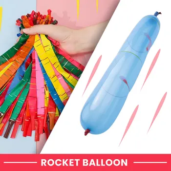 100 x Разные цвета Длинные ракетные шары с трубчатыми наполнителями для вечеринок Веселые игрушки Дети 100 x Разные цвета Длинные ракетные шары с трубчатыми наполнителями для вечеринок Веселые игрушки Дети 4