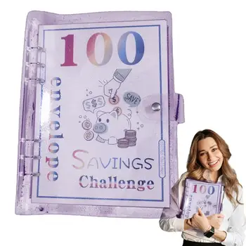 100 конвертов Money Saving Challenge Money Saving Binder Budget Binder Kit Money Challenge Envelopeer Savings