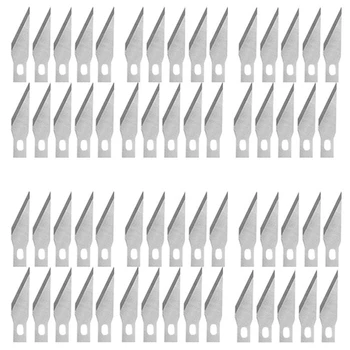 100 шт. Лезвия Xacto Лезвия для острых ножей премиум-класса Лезвия ножей Exacto 11 - Режущий инструмент из высокоуглеродистой стали