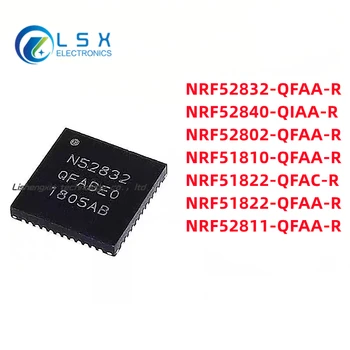 10PCS Новый оригинальный чип NRF52832-QFAA-R NRF52840-QIAA-R NRF52802 NRF51810 NRF51822 NRF51822 NRF52811-QFAA-R IC RF oddajniki