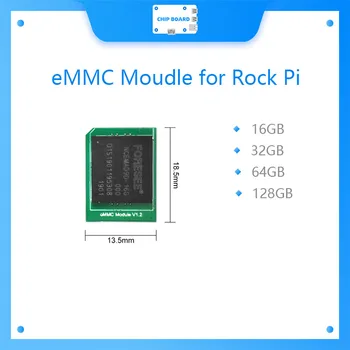 16 ГБ / 32 ГБ / 64 ГБ / 128 ГБ eMMC Moudle для Rock Pi