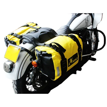 2 шт. 60 л / 50 л мотоцикл седельная сумка водонепроницаемая боковая сумка для мотоцикла мото мотокросс шлем рюкзак багаж