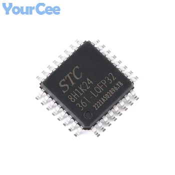 2 шт. STC STC8H1K24 STC8H1K24-36I LQFP32 1T 8051 Микропроцессорная интегральная схема микросхемы