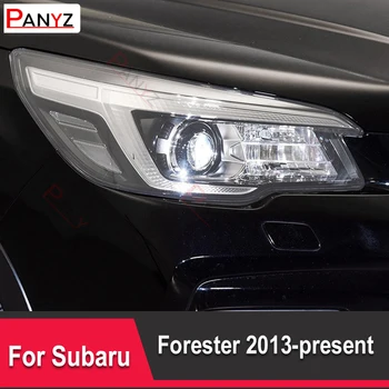 2 шт. Для Subaru Forester 2019 2020 Автомобильная защитная пленка для фар Прозрачная черная наклейка из ТПУ