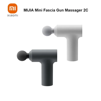 2023 НОВИНКА XIAOMI Mijia Mini Fascia Gun Massager Smart Memory Портативный электрический беспроводной регулируемый массажер для мышц спины Фитнес