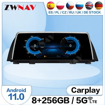 256G Carplay Android 11 Мультимедийный экран для BMW 5 серии F10 F18 2013-2017 Авто GPS Радиоприемник Авто Аудио Стерео Головное Устройство