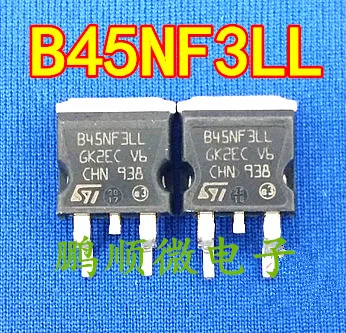 30шт оригинальный новый B45NF3LL STB45NF3LL полевой транзистор ТО-263