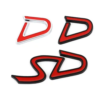 3D Металл SD D Логотип Эмблема Значок Для BMW MINI Copper R55 R56 R60 R61 Clubman F55 F56 F60 Countryman Автомобиль-Стайлинг Авто Наклейка Наклейка