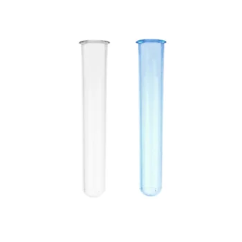 4 шт. Прозрачная ваза для пробирки с завинчивающимися крышками для лабораторного учебного бара KTV Цветочные композиции