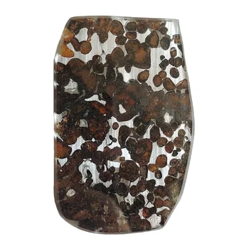 40.4g SERICHO Olivine Meteorite Природный образец оливинового метеорита Коллекция материала метеоритных срезов - из Кении - CA183