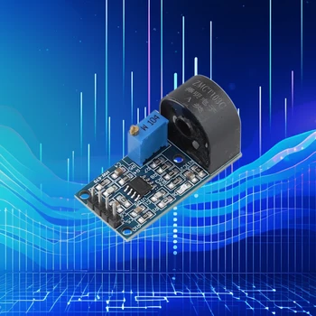 5A Диапазон Встроенный модуль микротрансформатора тока Однофазный трансформатор тока Плата Модуль датчика тока для Arduino