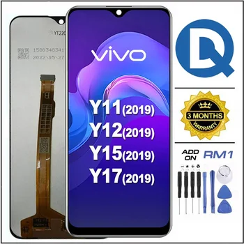 6,35-дюймовый оригинальный ЖК-дисплей для vivo Y11 / Y12 / Y15 / Y17 2019, Дисплей Сенсорный экран Дигитайзер Замена качественного сенсорного экрана