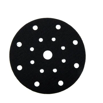 6 дюймов 17 отверстий Интерфейсная накладка Защитный диск 150 мм для шлифовальных дисков Шлифовальные диски с крючком и петлей Тонкая губчатая шлифовальная подушка