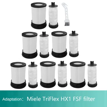 6 шт. Моющийся фильтр Hepa для Miele Triflex HX1 FSF 11385020 9178017731 Пылесос Замена запасного чистящего фильтра