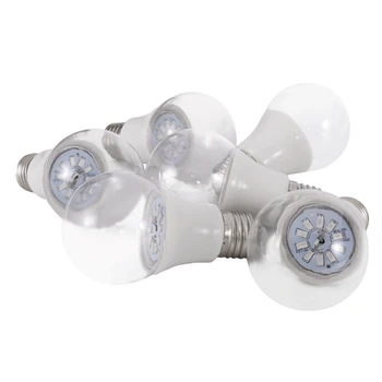 6Pcs RZWD144 E27 5W Plant Light Светодиодная умная лампа AC100-265V Лампочка