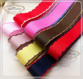 8 цветов на выбор 10 ярдов сплошной цвет крючком корсажные ленты качественные ленты для волос подарочная упаковка одежда бант
