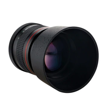 85 мм F1.8 Объектив камеры Полнокадровый портретный объектив Объектив с большой апертурой SLR Объектив с фиксированным фокусом и большой диафрагмой для объектива камеры Sony Nex
