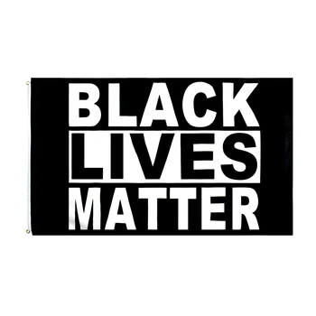 90X150 см Black Lives Matter Флаг BLM Peace Protest Открытый баннер