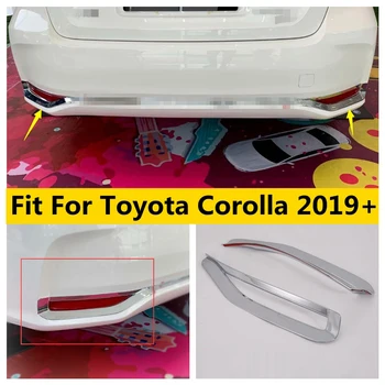 ABS Хром Экстерьер Комплект Для Toyota Corolla E210 2019 2020 2021 2022 Задний багажник Задние противотуманные фары Фары Крышка рамы Аксессуары для отделки