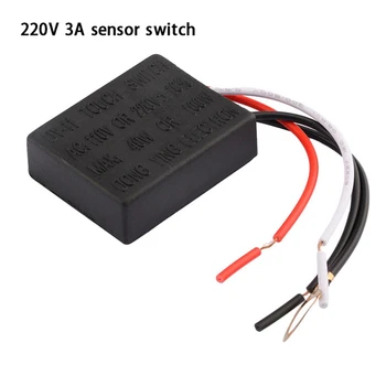 AC 220 В 3 А Сенсорный переключатель Детали настольной лампы Сенсорное управление Чувствительная лампа 15-85 Вт Сенсорный переключатель