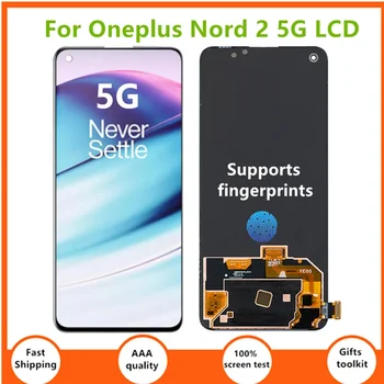 AMOLED LCD сенсорный экран для OnePlus Nord 2 5G, 6.43