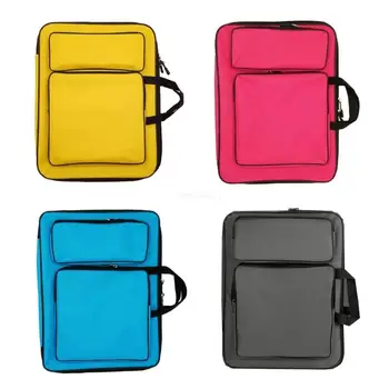  Artist Carry Case Сумка Портативная водонепроницаемая холщовая сумка через плечо Painting Pad Рюкзак для рисования Для рисования Дропшиппинг