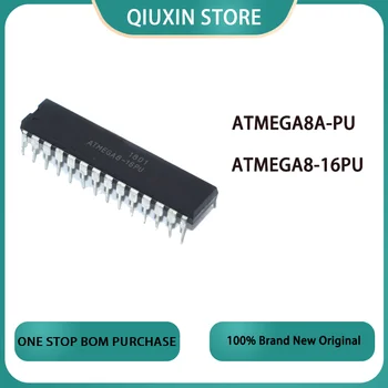 ATMEGA8 ATMEGA8-16PU ATMEGA8A-PU MEGA8-16 байтами в системе программируемая вспышка DIP Flash IC DIP-28 8-bit с 8K