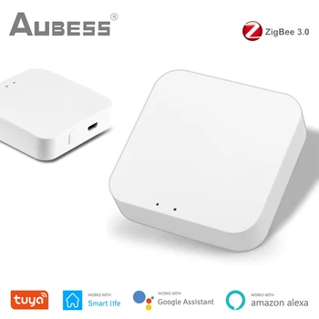 Aubess Tuya Wireless Zigbee Multi Mode Hub Gateway Устройства через пульт дистанционного управления Smart Life для автоматизации умного дома для Zigbee