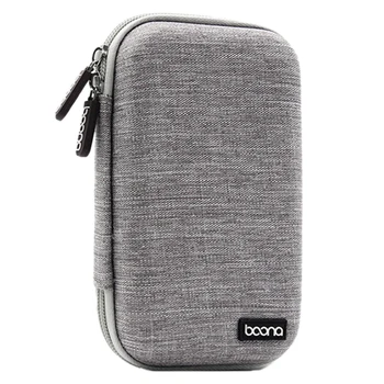 BOONA Водонепроницаемая сумка для хранения данных 2,5-дюймового USB-накопителя с мобильным питанием
