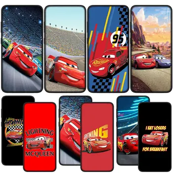 Cars Lightning McQueen Мягкий чехол для телефона для Samsung Galaxy S21 S20 Fe S23 S22 Ultra S8 Plus A12 A13 A21S A71 M21 Чехол