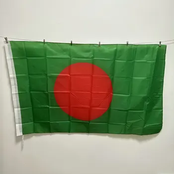 CCHJ Флаг Бесплатная доставка 90x150 см Флаг Бангладеш поднят в помещении и на открытом воздухе