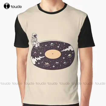 Cosmic Sound Графическая футболка Custom Aldult Teen Unisex с цифровой печатью Футболки Пользовательский подарок Xxs-5Xl Уличная одежда