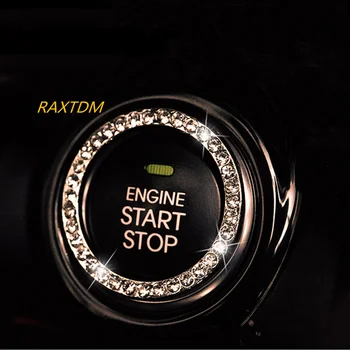 Crystal Кольцо для ключей от зажигания для запуска двигателя автомобиля для Lexus CT DS LX LS IS ES RX GS GX-Series IS250 IS300 ES240 ES250 ES300