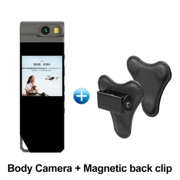 Danruiee Mini Camera 2K Портативная цифровая нательная камера 1440P Metal Body Cam Camcorder Мини-камера видеонаблюдения с магнитным задним зажимом
