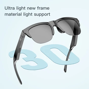 F06 Умные очки Наушники Анти синий свет Стереогарнитура Сенсорная беспроводная Bluetooth 5.3 Солнцезащитные очки Наушники Путешествия Вождение