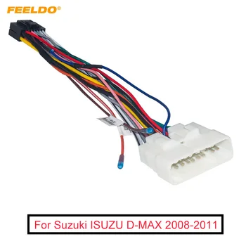 FEELDO Автомобильный 16-контактный жгут проводов аудио для Suzuki ISUZU D-MAX 16-контактный адаптер для стереоустановки