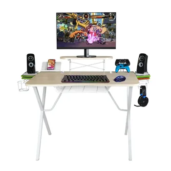 Gaming Desk Pro со встроенным накопителем, металлическими держателями для аксессуаров и разъемами для кабелей, 36