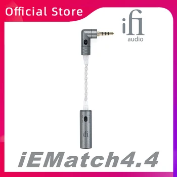 iFi iEMatch+/4.4 Импеданс для наушников без потерь Matcher Шумоподавление Аттенюатор Эквалайзер Адаптер для наушников 2,5/3,5 - 4,4 мм