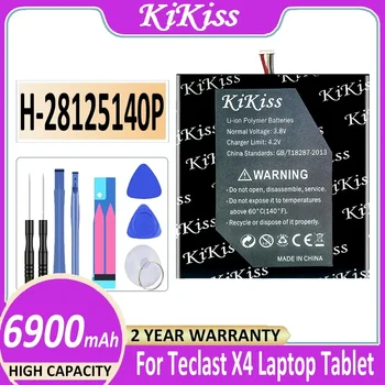 KiKiss Батарея H-28125140P H28125140P 6900 мАч для ноутбука Teclast X4 Планшетный ПК 7-проводная вилка для ноутбука Bateria