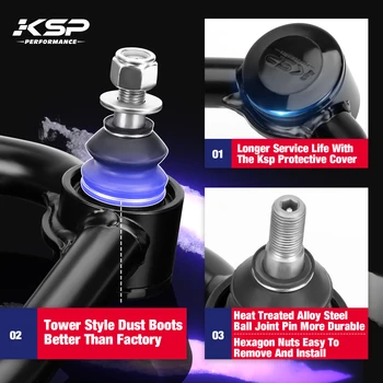 KSP Комплект подвески верхнего рычага управления Fit Toyota LEXUS, 2-4