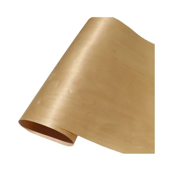 L: 2,5 метра Ширина: 580 мм T: 0,25 мм Натуральный шпон березы Отделка деревянных дверей мебель шпон ремонт мебели