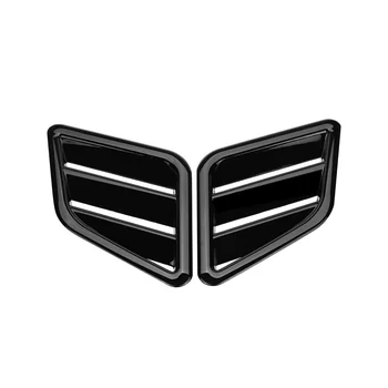 Max Style Передние вентиляционные отверстия капота Накладка на капот Универсальная для Ford Focus RS Vauxhall Corsa Fiesta, ярко-черный