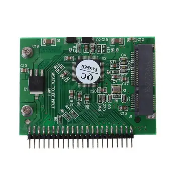MSATA Диск в IDE/PATA 44-контактный адаптер преобразователя материнской платы для настольного компьютера и 2,5-дюймового жесткого диска